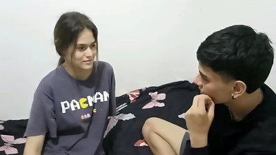 I take my tiny stepsister's innocence and come inside her beaver