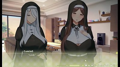 Summer Clover [ HAREM manga GAME ] Ep.1 Fired because of his giant sausage !