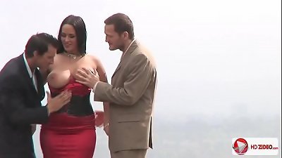 Carmella Bing ass-fuck group Public sex Before Home HD